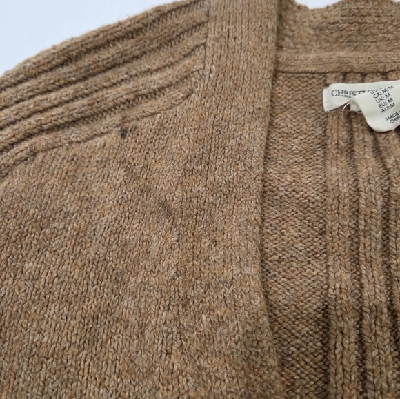 Christian Siriano Tan Women's Cardigan Size M - Picture 6 of 9